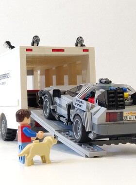 MOC-113860 房车旅行车 电子图纸 拼插积木 533片  送贴纸