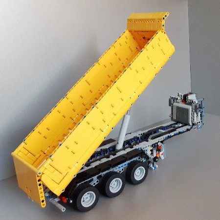 MOC-203809翻斗半挂车 1145 片电子图纸拼插积木 适配42078 1；21