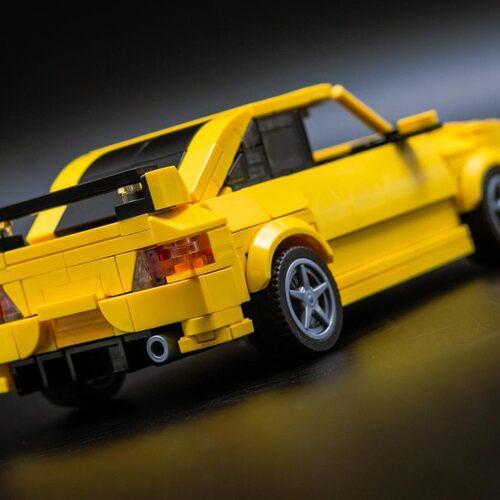 MOC-129417 3菱EVO 8 电子图纸 拼插积木 8格跑车 422片