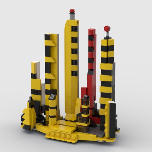 MOC-177606 76901 - 城市天际线 258片 电子图纸 拼插积木