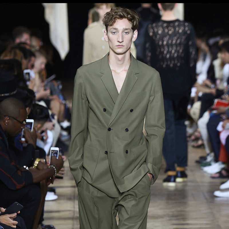 新款男士休闲西装欧美时尚修身免熨双排扣男外套韩版流行青年男装,男装,休闲西服,淘宝优惠券,粉丝福利购,淘宝优惠卷