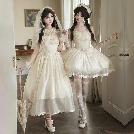 售完无补！来信与诗·风遇晨露｜WP原创副牌长短挂脖连衣裙双子秋