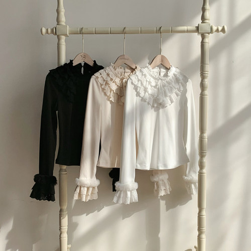 来信与诗·霜落｜WP原创副牌三色弹力针织内搭柔软保暖lolita秋冬