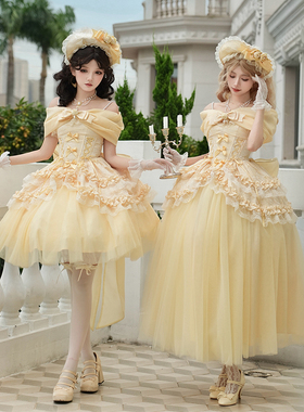 来信与诗·茜茜的巡礼｜WP原创副牌 长短网纱sk鱼骨胸衣lolita