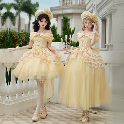 来信与诗·茜茜的巡礼｜WP原创副牌 长短网纱sk鱼骨胸衣lolita