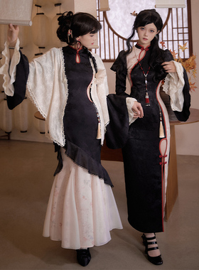 售完无补！来信与诗·凌霄｜WP原创副牌新中式印花旗袍短op三子