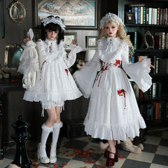 来信与诗·十字人形｜WP原创副牌哥特doll姬袖长op超短op秋lolita