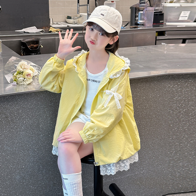 双层新款外套女大童空调衫