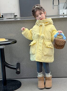 GBUBG女童2026秋冬季新款羽绒服