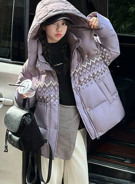 GBUBG女童2026秋冬季新款羽绒服