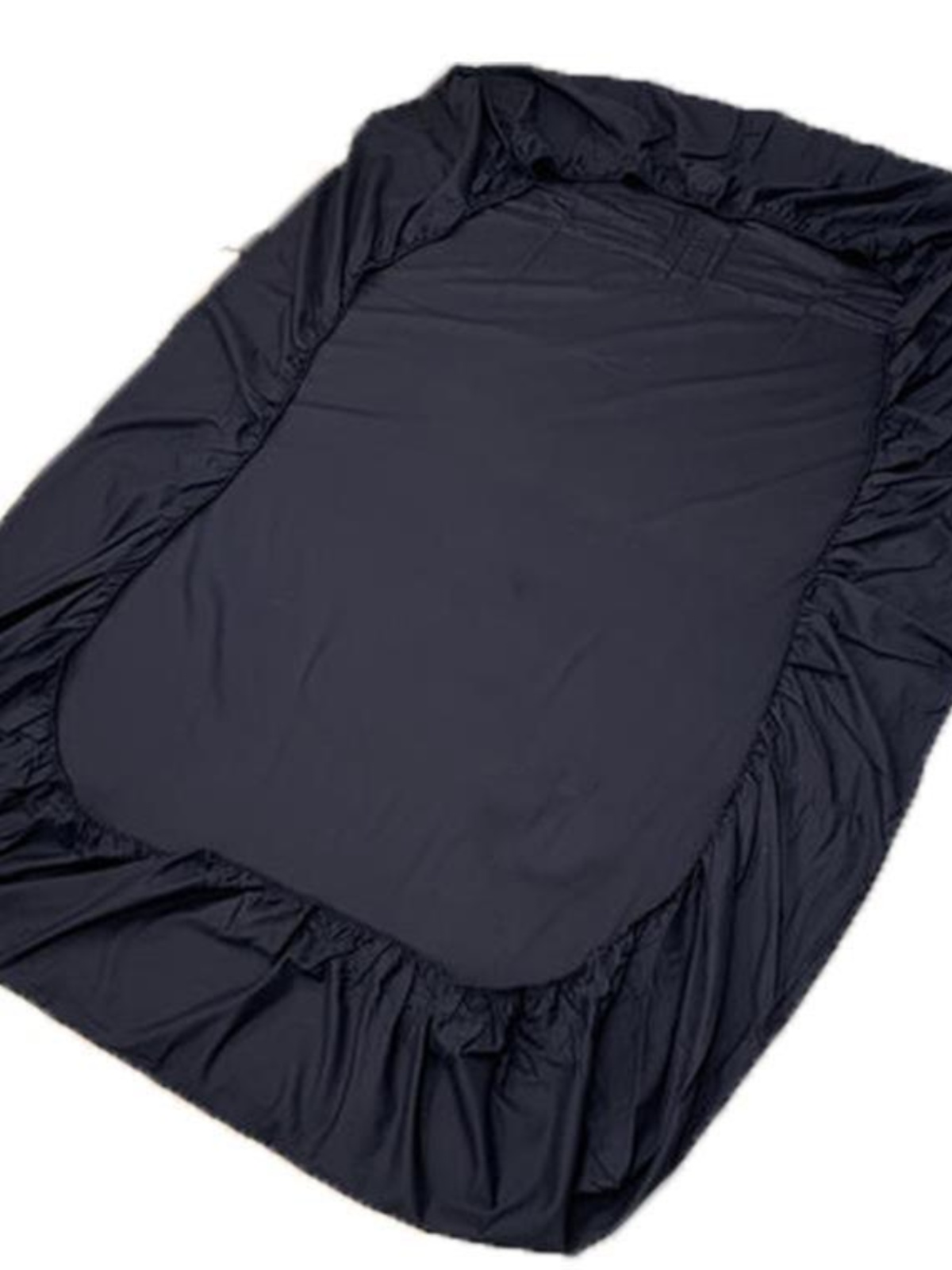 黑色床笠单件床垫保护套防尘罩防滑全包围纯色床套枕套三件套