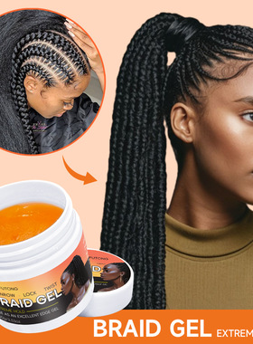 Braid Gel Wax for Hair Locks Twists Tames Frizz Edge Control