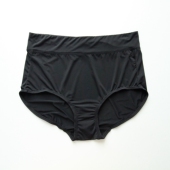 黑色包臀短裤 外贸冰丝内裤 头 大码 妈妈三角裤 女士高腰透气夏季 薄款