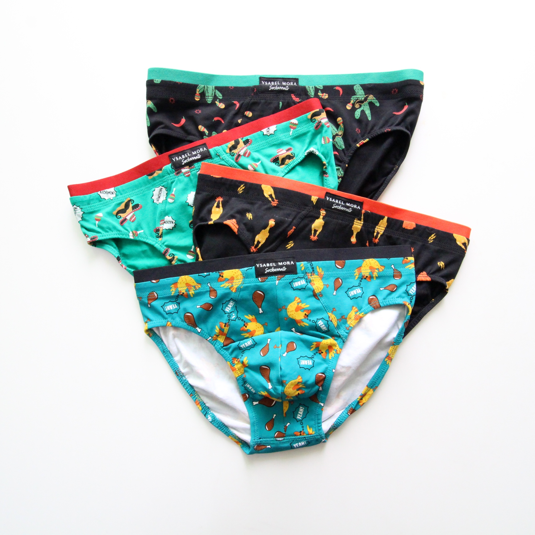 男士中低腰棉舒适透气三角内裤