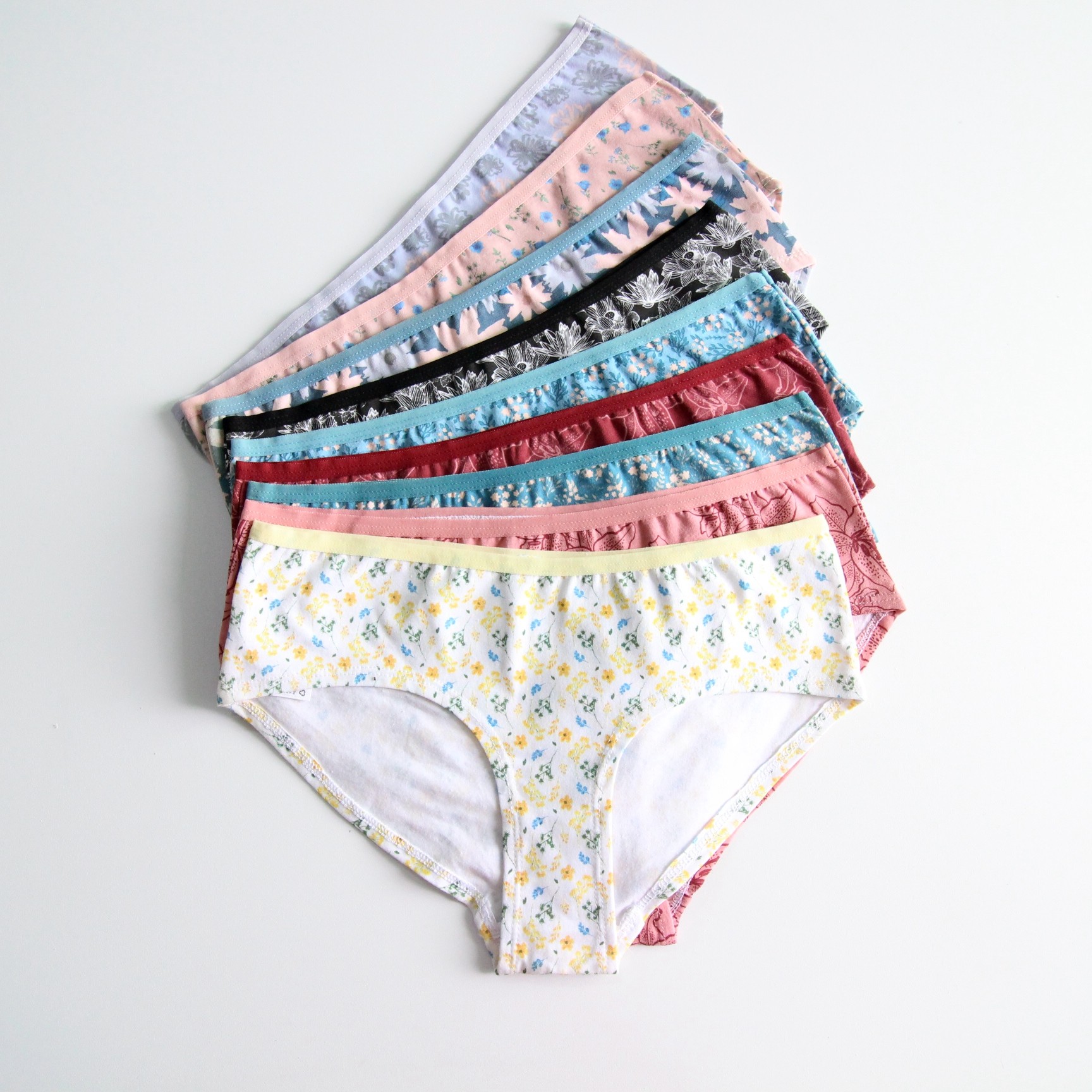 外贸内裤女士纯棉裆部舒适透气少女生碎花甜美可爱学生三角裤短裤,女士内衣/男士内衣/家居服,女三角裤,淘宝优惠券,粉丝福利购,淘宝优惠卷