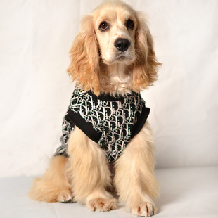 狗衣服潮牌西施马尔济斯雪纳瑞小型犬比熊柯基可卡中型犬衣服秋冬