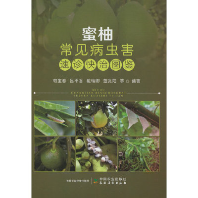 蜜柚常见病虫害速诊快治图鉴 赖宝春，吕平香，戴瑞卿，蓝炎阳 等 著 9787109300699
