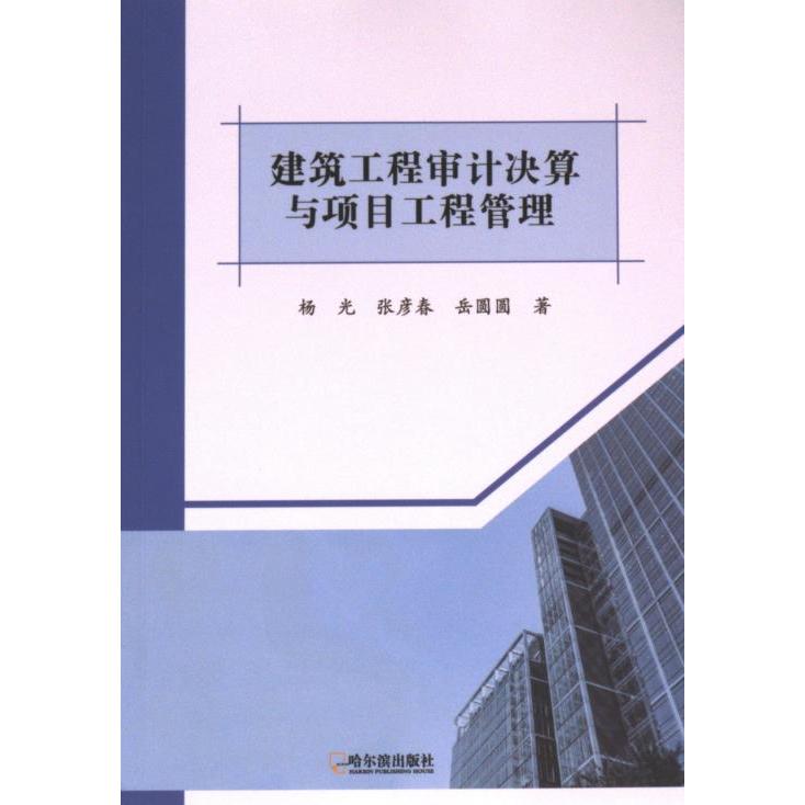 建筑工程审计决算与项目工程管理 杨光, 张彦春, 岳圆圆著 9787548478171