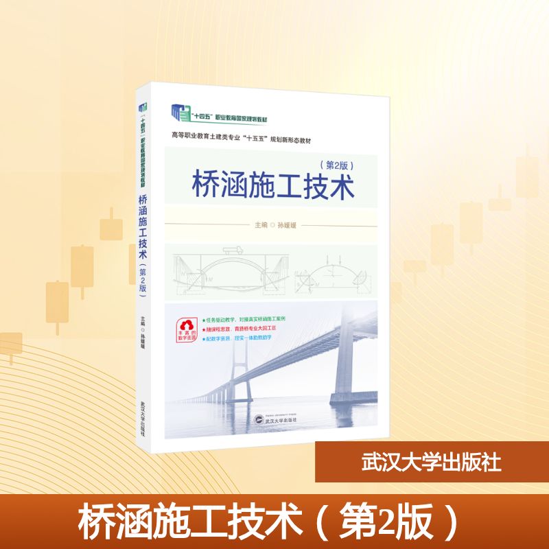 桥涵施工技术主编孙媛媛武汉大学出版社9787307252967
