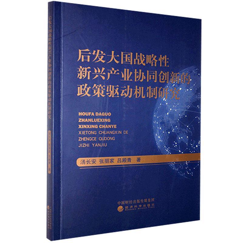 后发大国战略新兴产业协同创新的政策驱动机制研究汤长安, 张丽家, 吕殿青著经济科学出版社9787521818475