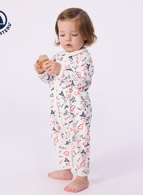 【2026春夏新品】Petitbateau小帆船婴幼儿连体衣A0FEU