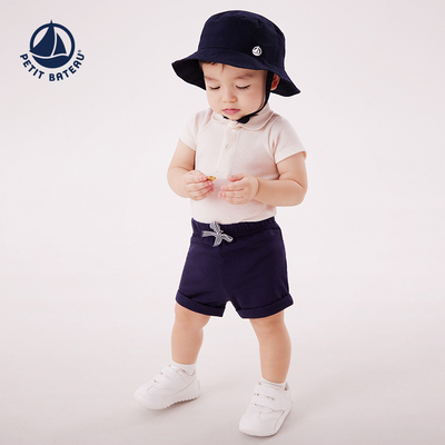 【2026春夏新品】法国小帆船Petitbateau童装婴幼儿休闲短裤A0FSS
