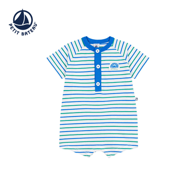 【2026春夏新品】法国小帆船Petitbateau童装婴幼儿连体衣A0FMR