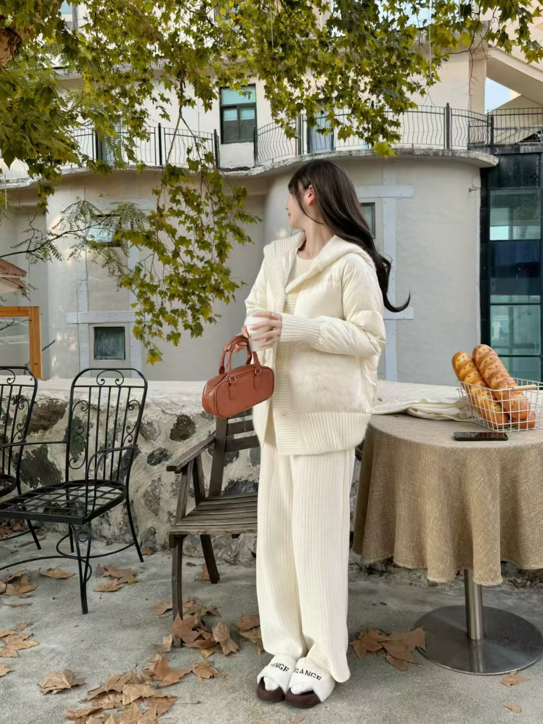 fanyipure羽绒服女2024新款90白鹅绒加厚时尚面包服冬季外套