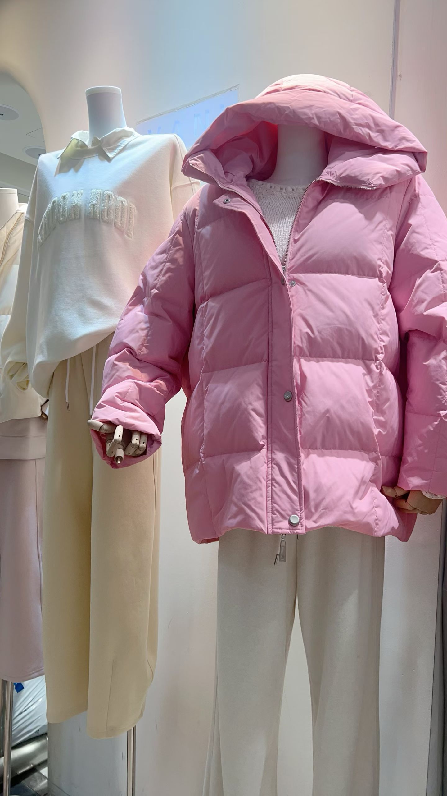 冬款时尚百搭显瘦羽绒服女价格私信羽绒服fEIYASHI白鹅绒价格私信