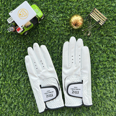 进口高尔夫球手套小羊皮男女左右双手真皮防滑耐磨透气舒适golf