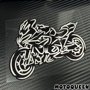 适用宝马R1250GS贴花摩托车机车身油箱边箱装饰个性反光贴纸拉花