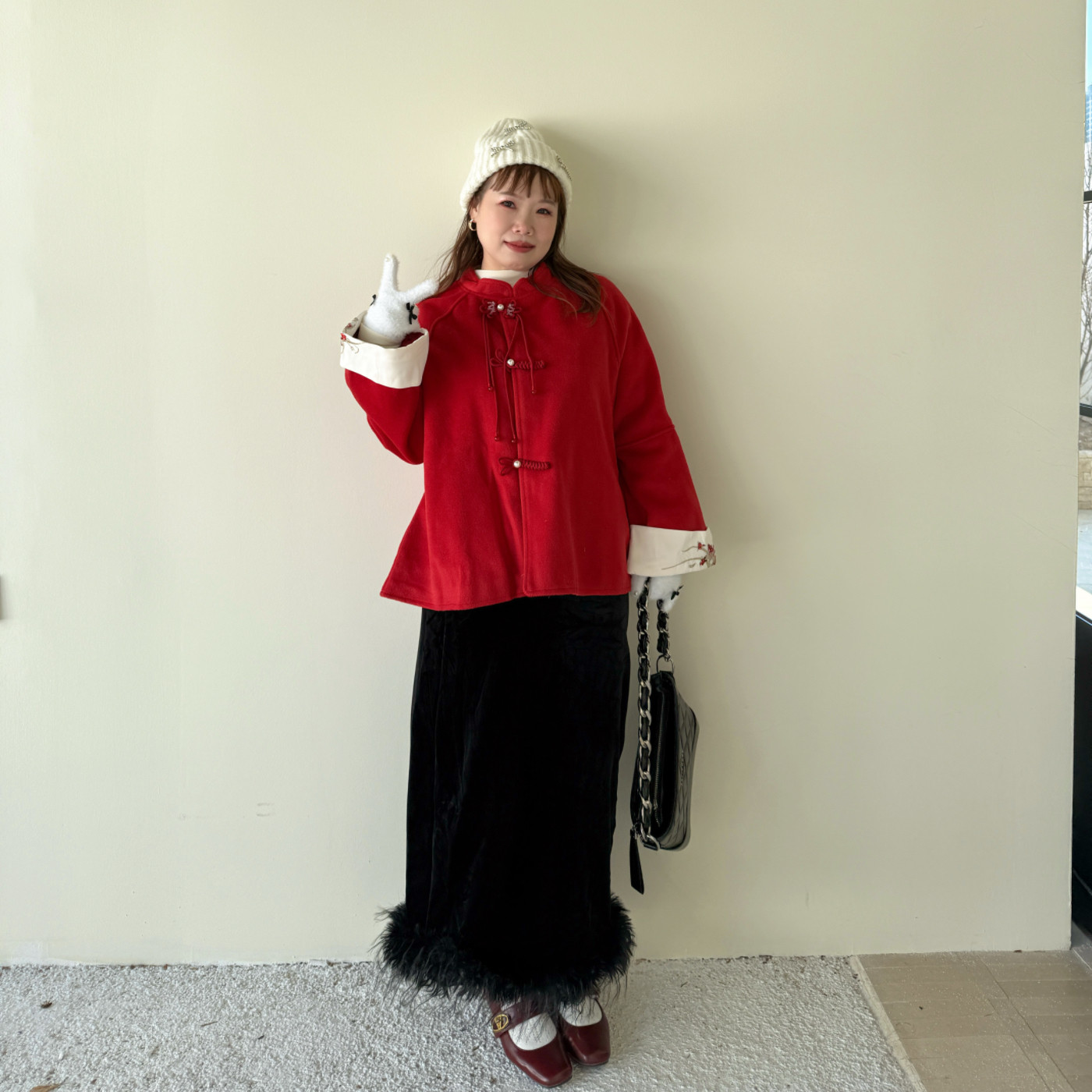 微胖大码女装新中式盘扣立领毛呢外套胖mm新年战袍棉服半身裙套装,女装/女士精品,时尚套装,淘宝优惠券,粉丝福利购,淘宝优惠卷