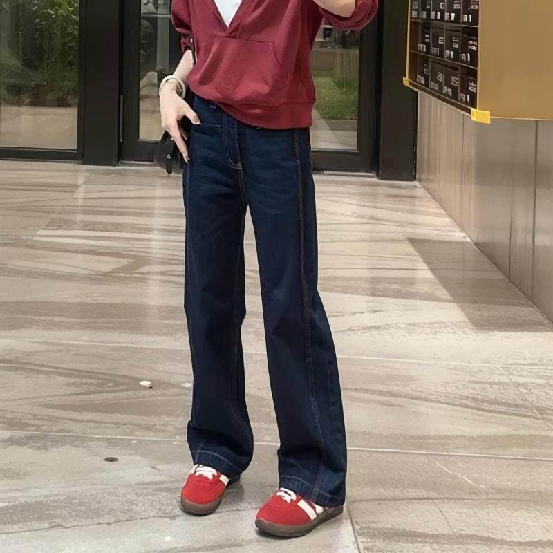 秋冬新款加绒加厚直筒窄版牛仔裤女大码胖妹妹显瘦百搭阔腿长裤子,女装/女士精品,大码裤装,淘宝优惠券,粉丝福利购,淘宝优惠卷