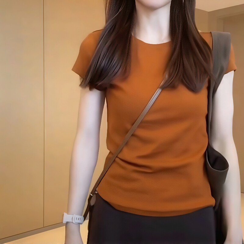 大码遮肉显瘦短袖T恤女夏