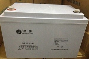圣阳蓄电池12V80AH机房ups外接阀控密封式铅酸蓄电池圣阳sp12-80