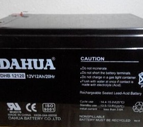 大华蓄电池DHB12180 12V40AH26AH1.3A2.2A33A75A65A100A24A17A150