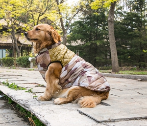 大型犬四脚冬装宠物服装加厚卫衣棉服狗狗秋冬装大狗金毛衣服