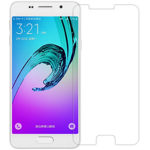 适用于三星2016版galaxy On7 sm-g6100少白边半包非全屏S7edge半屏钢化膜G3568 G850