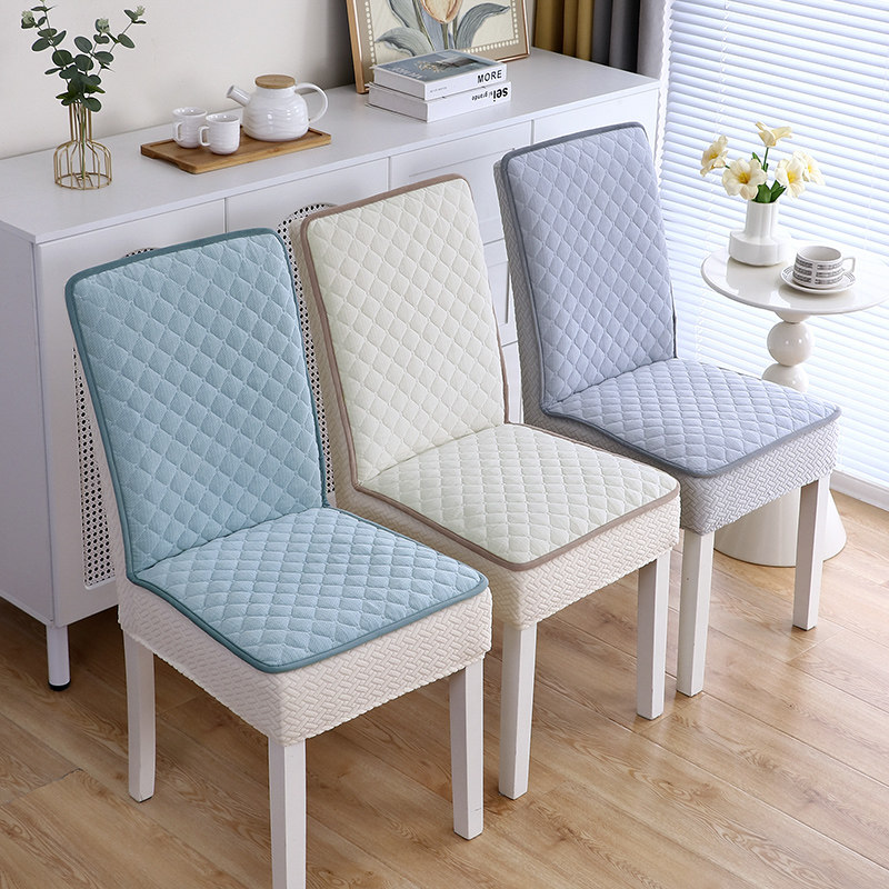 菱格纹椅套椅子套罩家用餐厅椅子垫简约现代防滑椅套中式全包直背,居家布艺,椅套/椅垫,淘宝优惠券,粉丝福利购,淘宝优惠卷