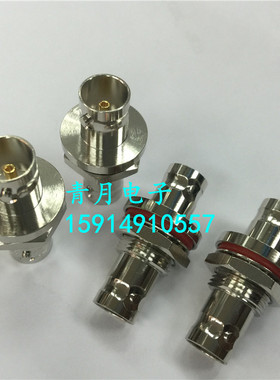 扬州精诚75欧BNC-75KKY-M锁板安装全铜BNC母直通防水 JC3.640.677