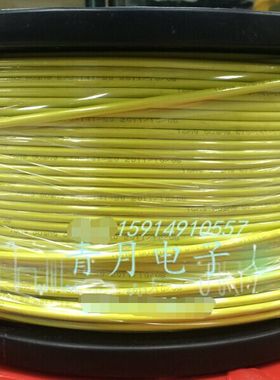 RG141 50-3半柔线RG402特氟龙AP微波高频同轴信号线黄色外皮4.3MM