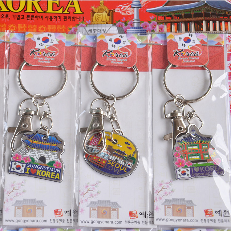 韩国可爱小人偶挂件小礼品小鼓挂饰手机包包卡通创意情侣钥匙扣