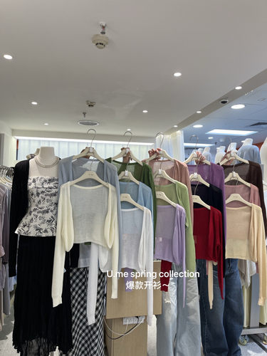 U.ME-26年春款慵懒风松弛百搭单品针织开衫(单开衫)YS1-6161