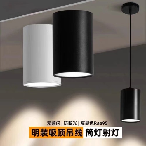 led饭店餐厅明装射灯
