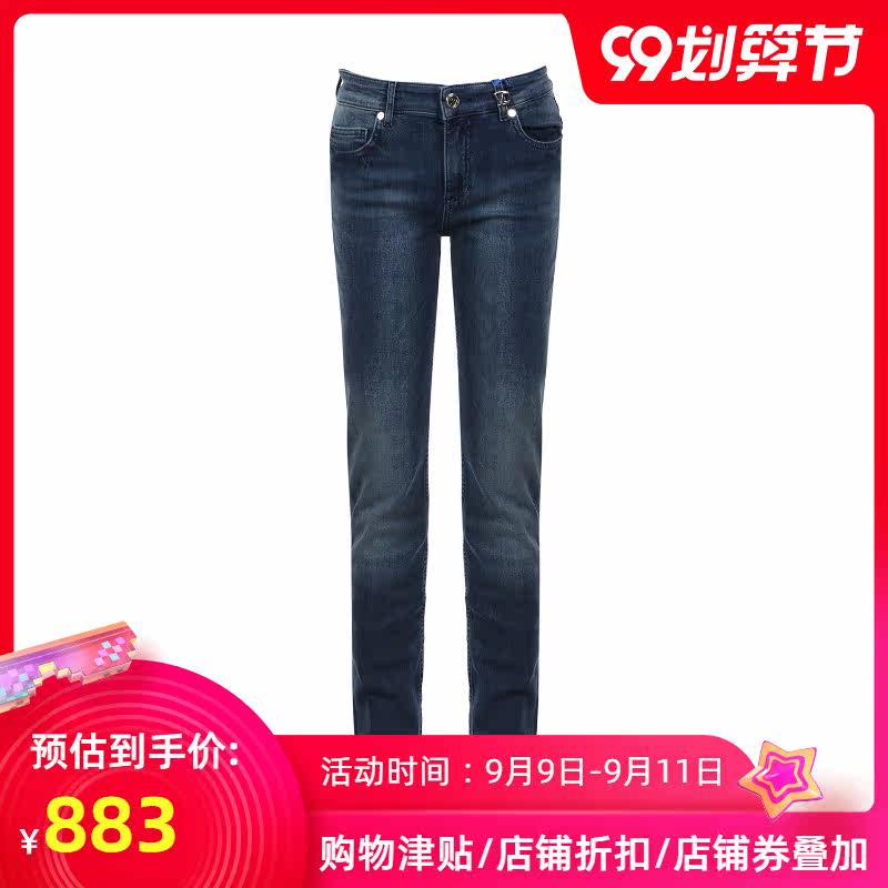 Versace/范思哲女士牛仔裤休闲长裤EA1HRA0S7 E64127