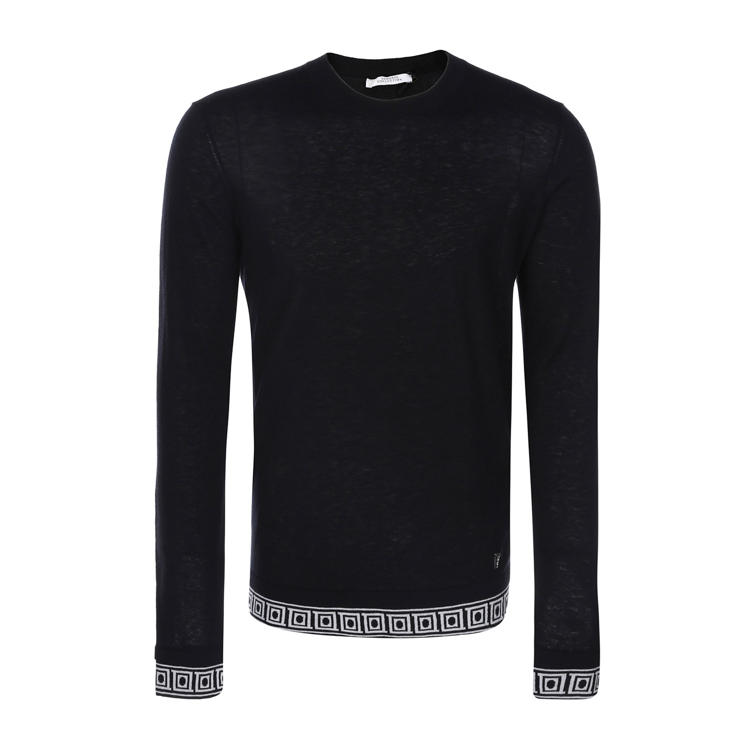 Versace/范思哲.新款男士羊毛针织衫 长袖套头打底衫 V700673