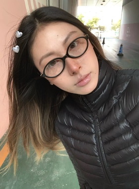 CBENJO/miu张元英同款素颜轻巧板材书呆子全框近视时髦近视眼镜架