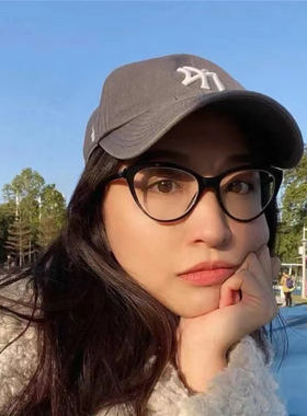 CBENJO/素颜神器高版3393文艺复古猫眼精致眼镜框可配近视防蓝光