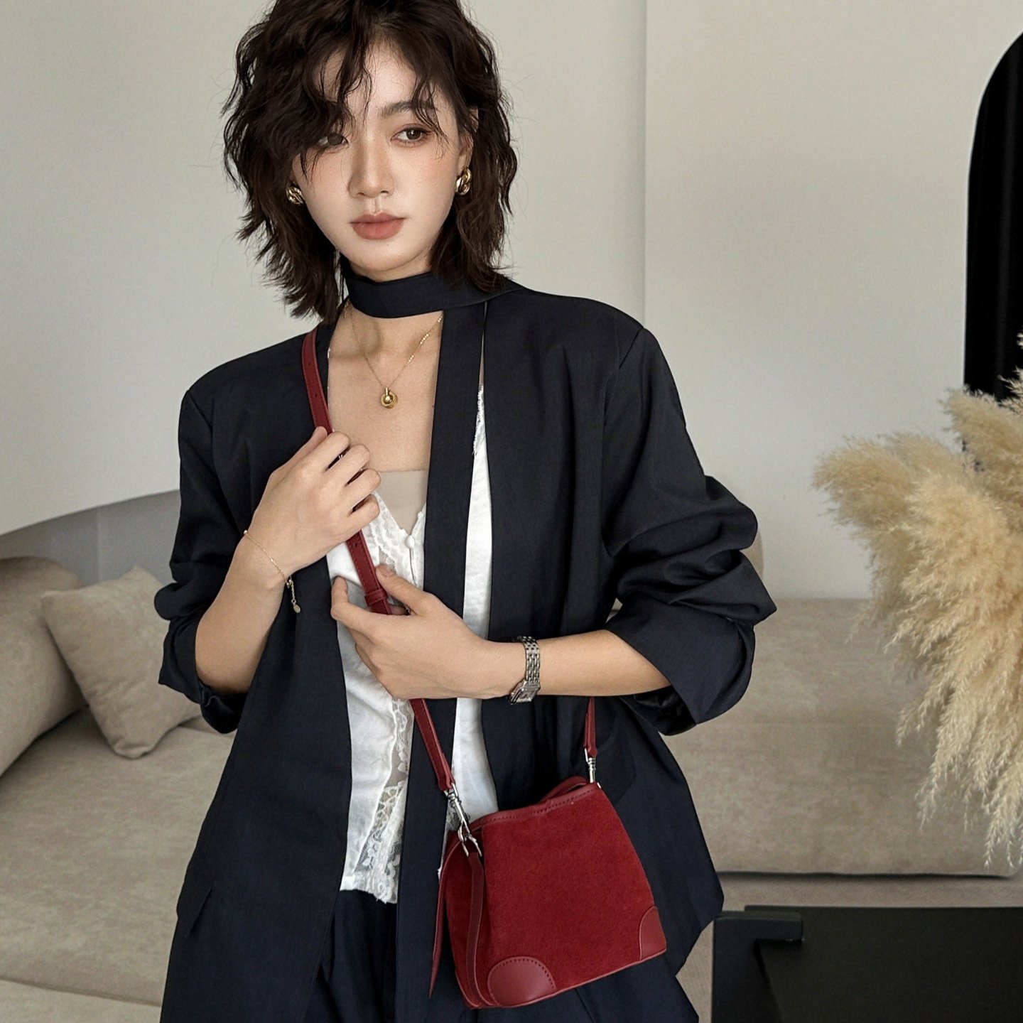 【梦诗家】原创磨砂皮水桶包女包真皮手提单肩斜挎包迷你小包包,箱包皮具/热销女包/男包,水桶包,淘宝优惠券,粉丝福利购,淘宝优惠卷