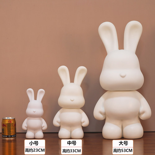 批发搪胶存钱罐北欧客厅装饰品
